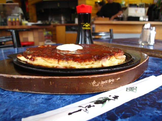 Restaurants in Yorkville: Okonomi House serves the best okonomiyaki in Toronto. 