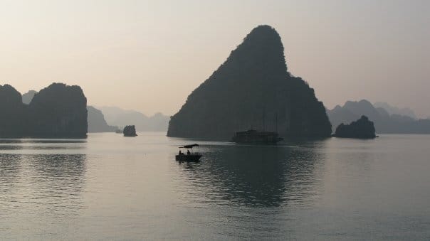 Travel to Halong Bay, Vietnam