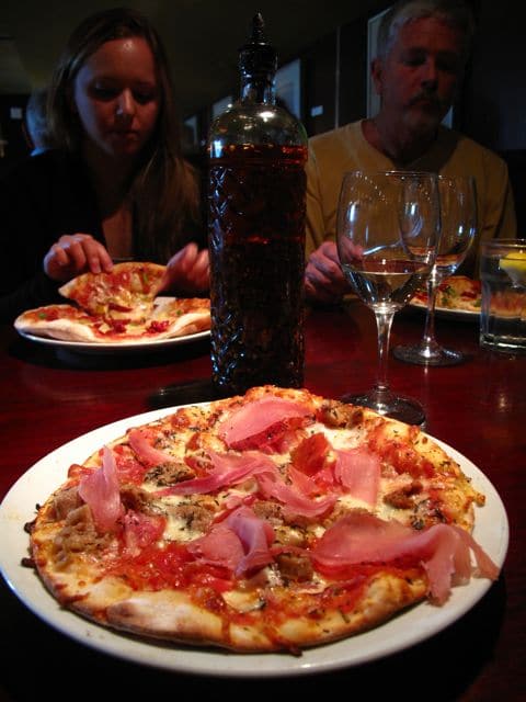 Italian Stallion Pizza at Pazzo Stratford.