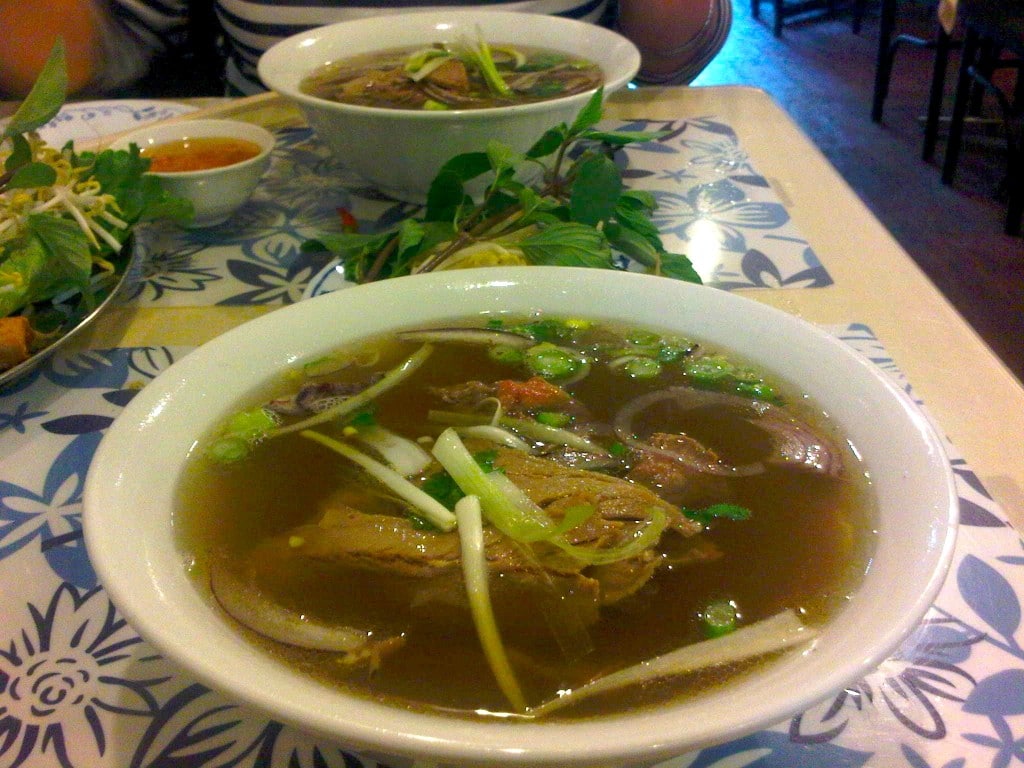 Pho at Anh Dao Restaurant in Toronto’s China Town