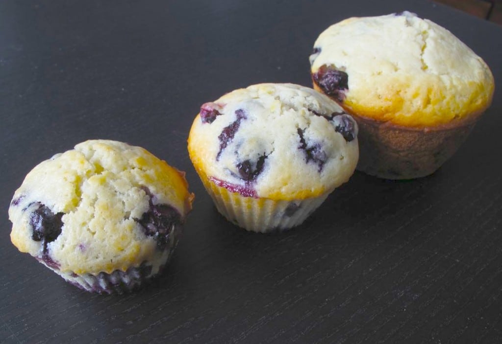 Moms Lemon Blueberry Muffins.