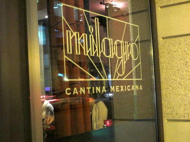 Mexican on King West at Milagro Toronto