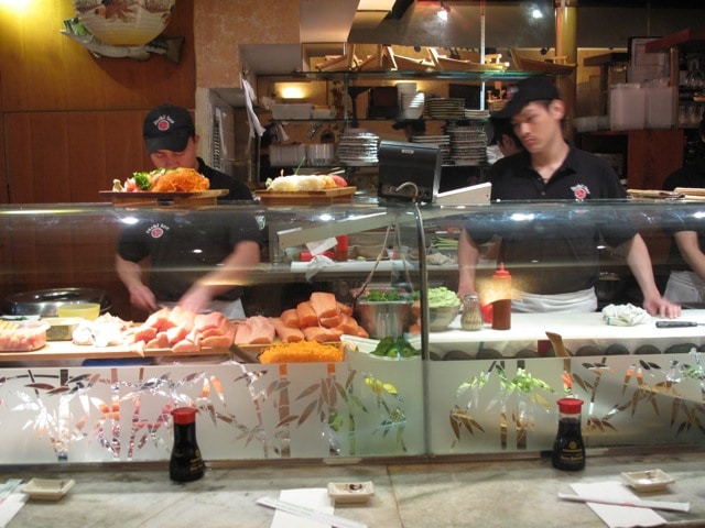Sushi Inn is one of Yorkville's most popular Japanese restaurants.