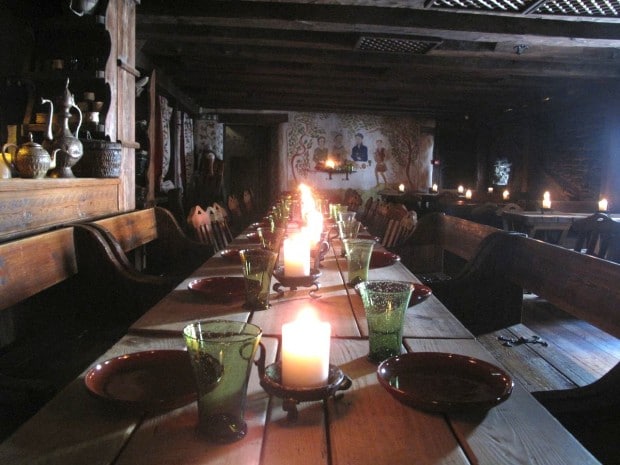 Olde Hansa Restaurant in Tallinn