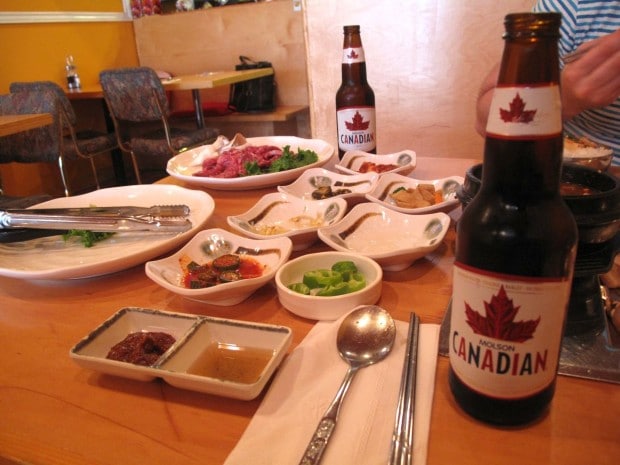 Korean BBQ at Charcoal and Salt in North York