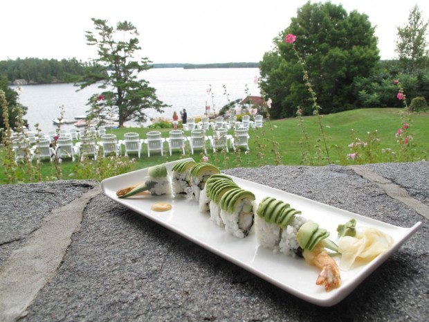 Edo Sushi at Windermere House in Muskoka