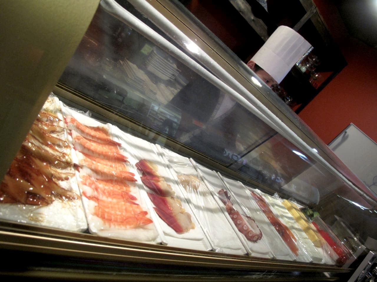 A display of premium seafood at Arisu Toronto.
