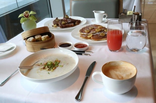 Brunch at Bosk in The Shangri-La Hotel Toronto