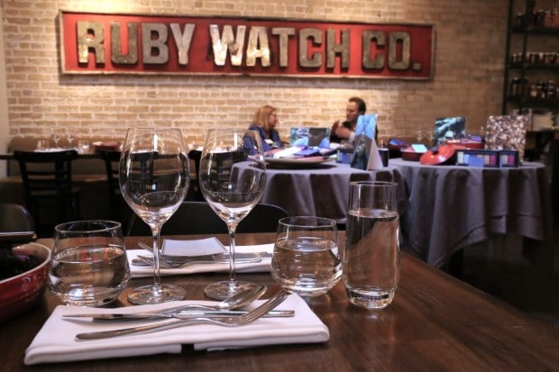 Ruby Watchco Restaurant in Toronto
