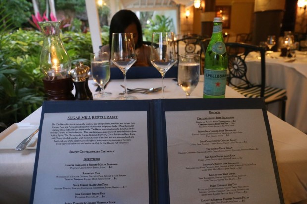 Sugar Mill Restaurant at Half Moon Resort in Montego Bay