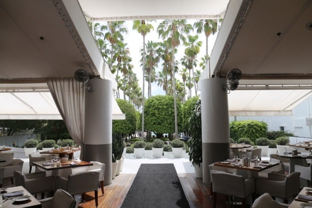 Bianca Restaurant at The Delano Hotel in Miami