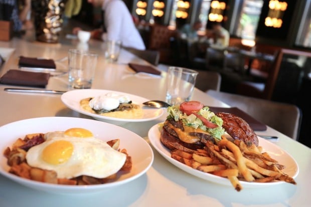 Brunch at Wood Restaurant in Chicago