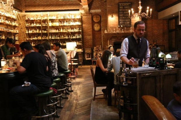 Multnomah Whiskey Library in Portland