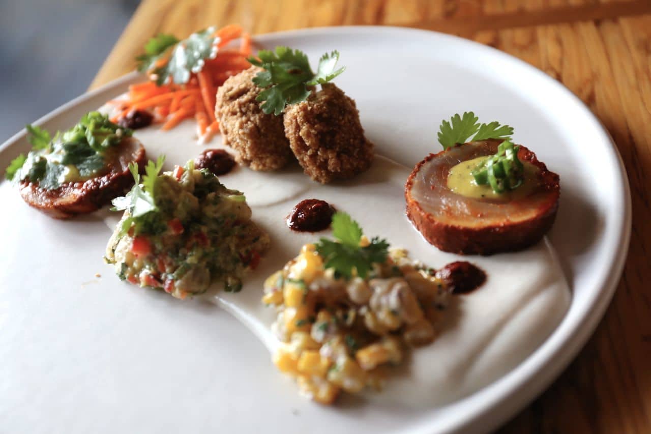 Chambar serves refined French cuisine with Belgian beer.