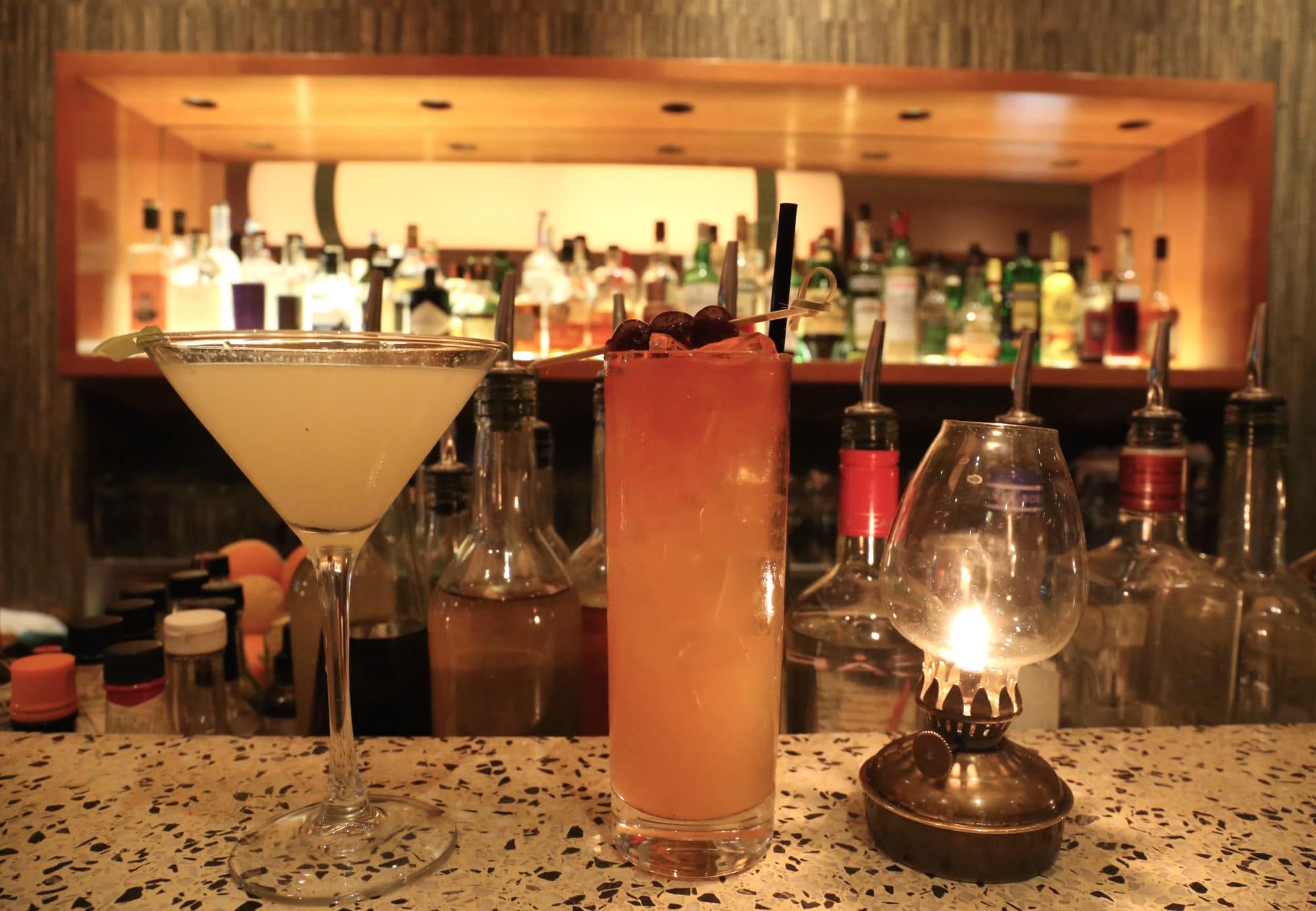 Asian-inspired cocktails at Maenam Vancouver.