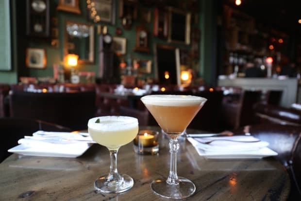 Craft cocktails at The Good Son Toronto.