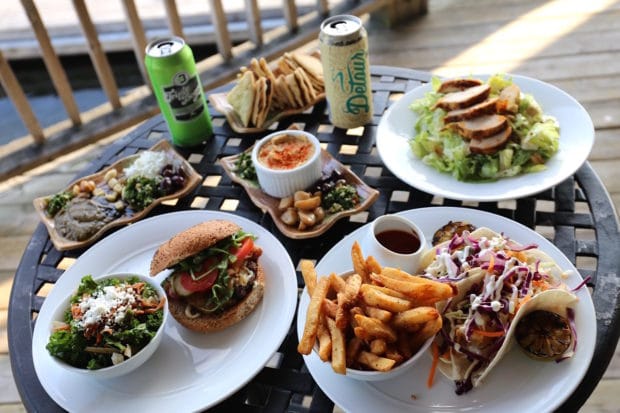 Restaurants in Muskoka: Lunching lakeside at Taboo Resort's Boathouse Restaurant.