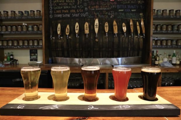 Sawdust City is an award-winning craft brewery in Gravenhurst.