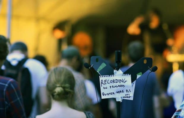 Joe Strutt recording device