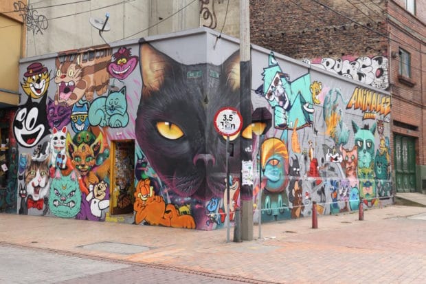 Street Art Fans Enjoy a Colombian History Lesson with Bogota Graffiti