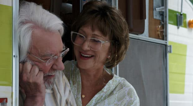 Mirren and Sutherland Go On a Road Trip in the Leisure Seeker