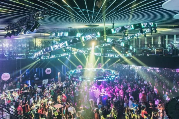 Young Philanthropists Strut and Strike a Retro Pose at Boobyball