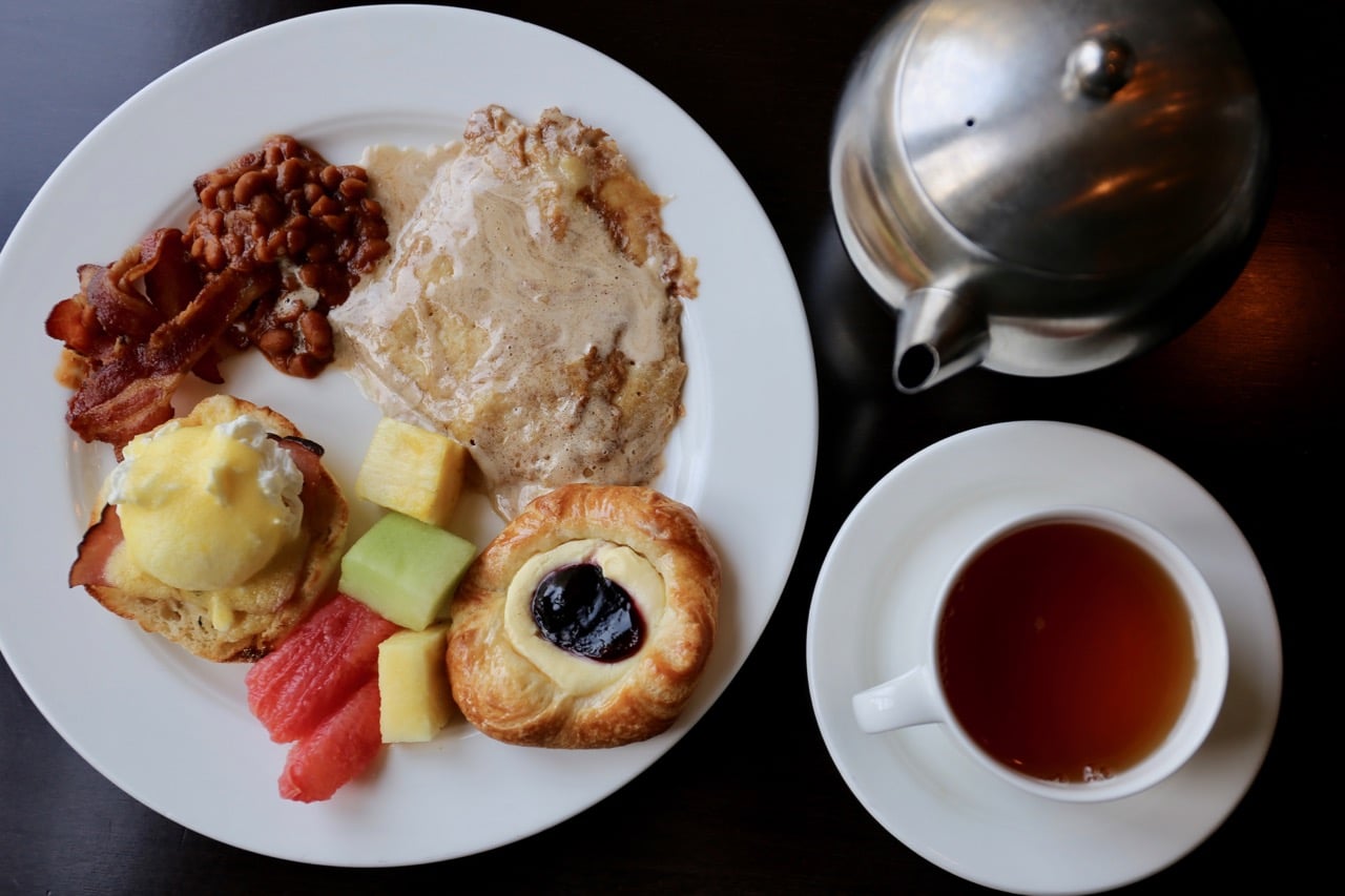 Brunch at Wilfrid's Restaurant in Ottawa.