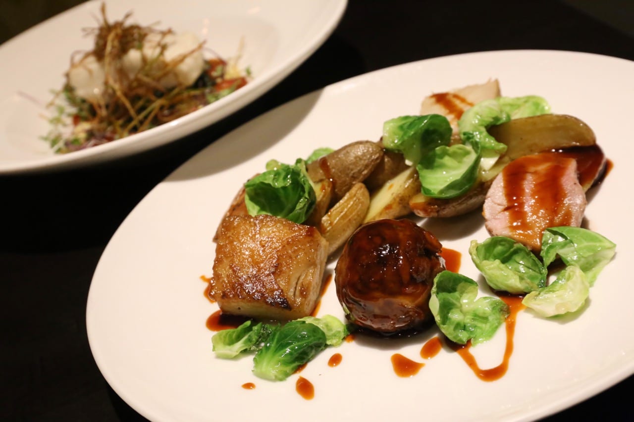 A romantic dinner at Fairmont Ottawa's Wilfrid's Restaurant.