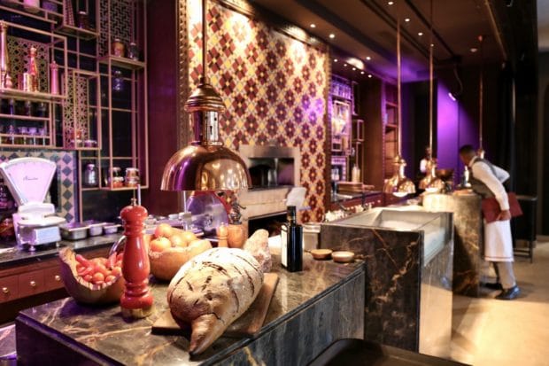 Quattro Italian Restaurant at Four Seasons Hotel Marrakech