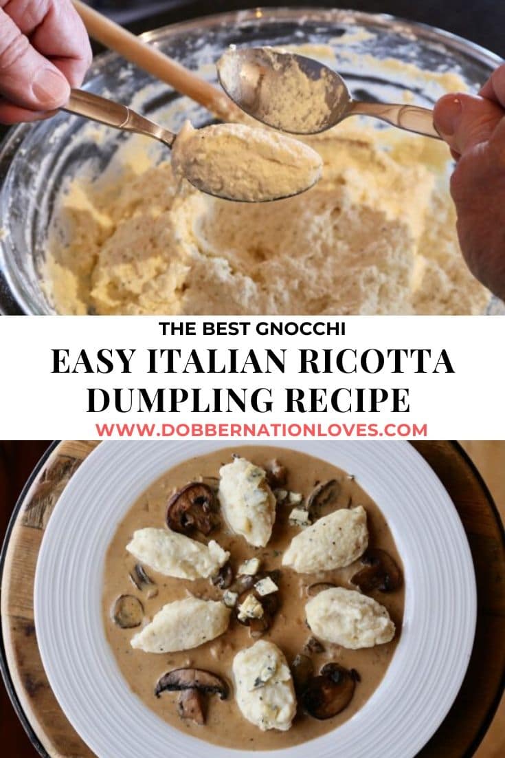 Save our Italian Dumplings recipe to Pinterest!