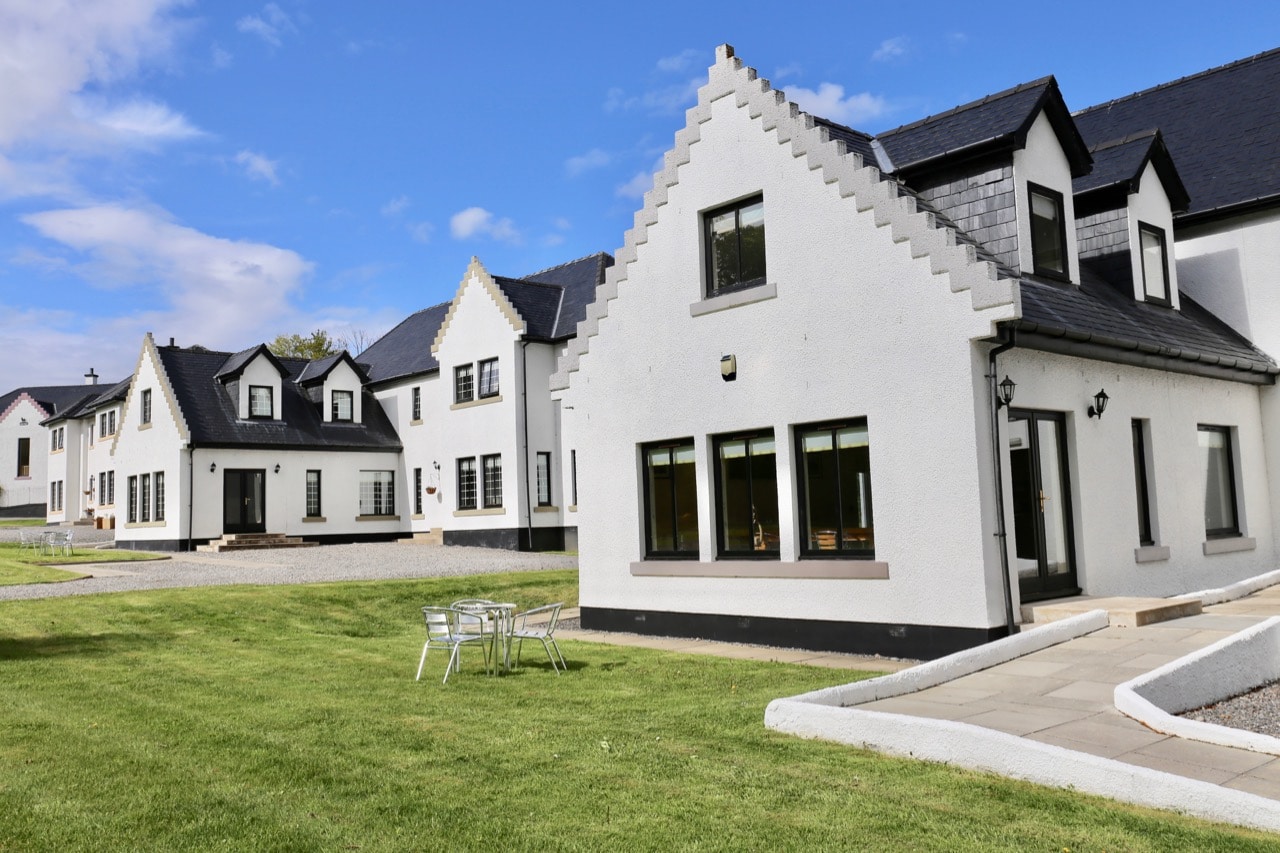 Achnagairn Castle's Mini Manors offer unique luxury accommodation near Inverness.