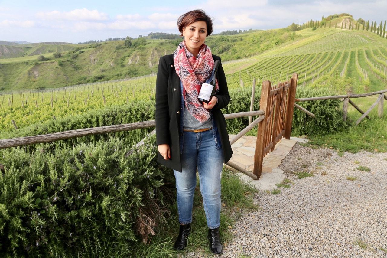 Claudia Del Duca offers a tour of Agriturismo Volterra Podere Marcampo.