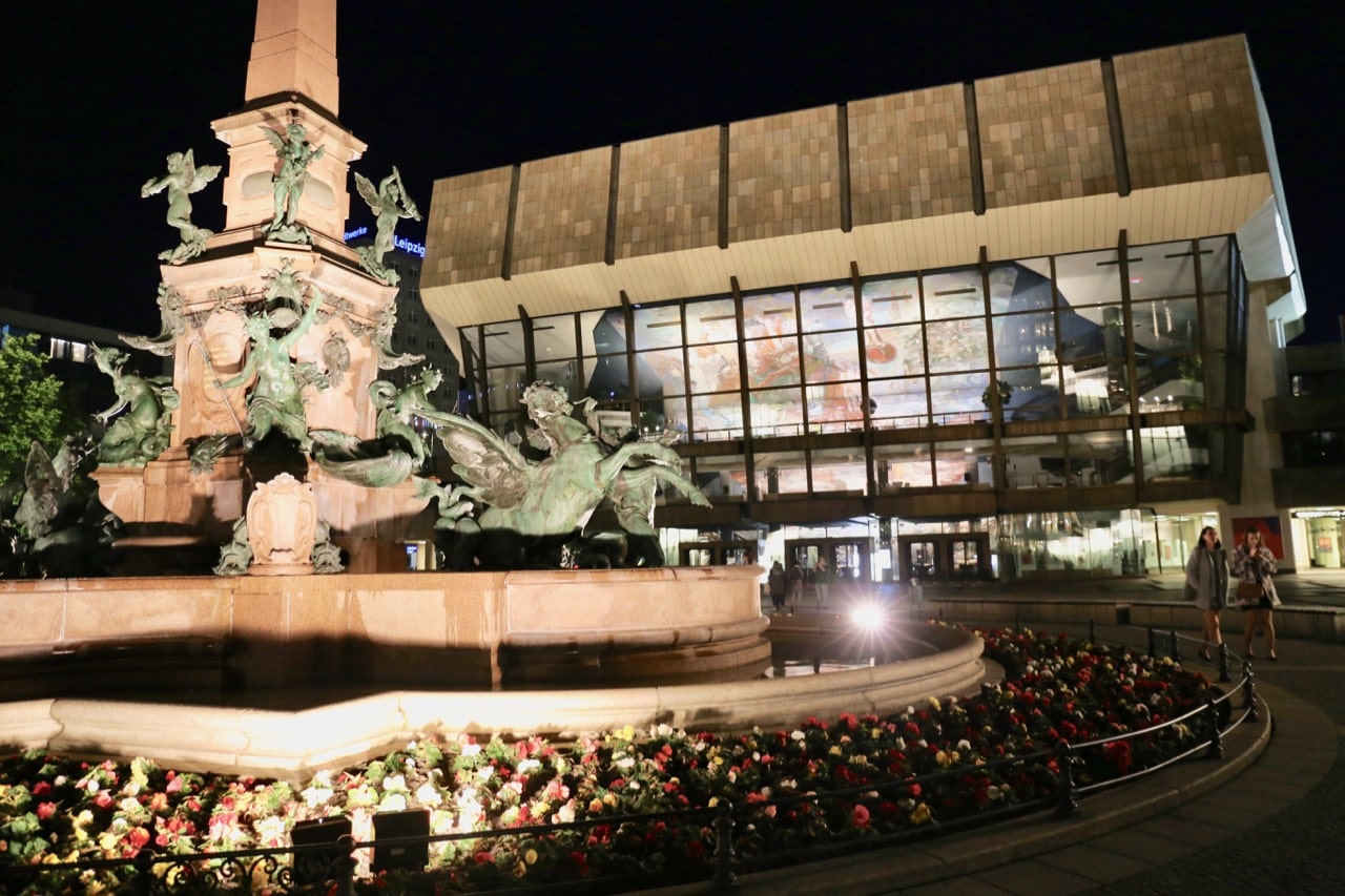 Gewandhaus is home to Leipzig's world-renowned symphony orchestra.