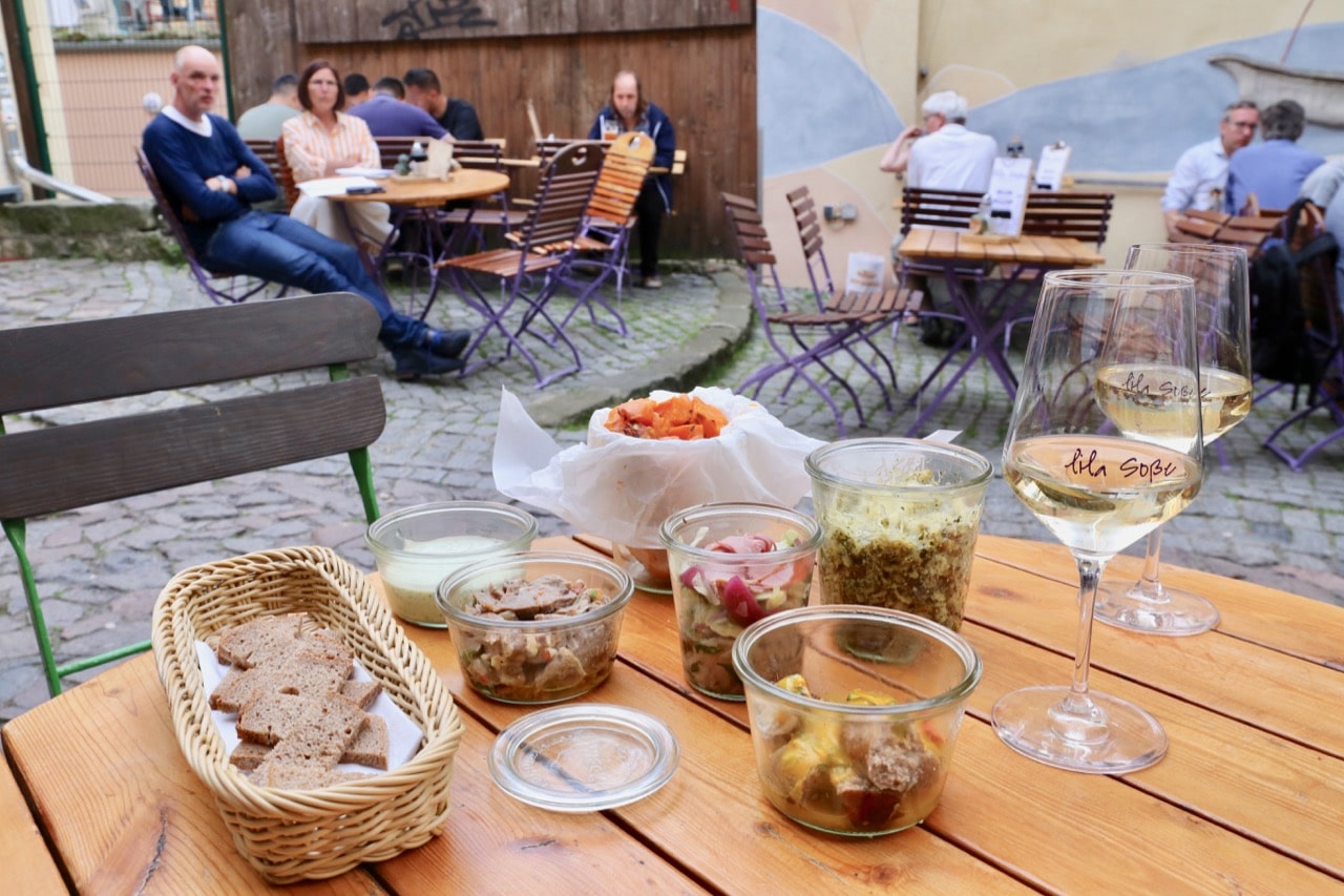 Lila Soße is one of the best restaurant's in Dresden's New Town.