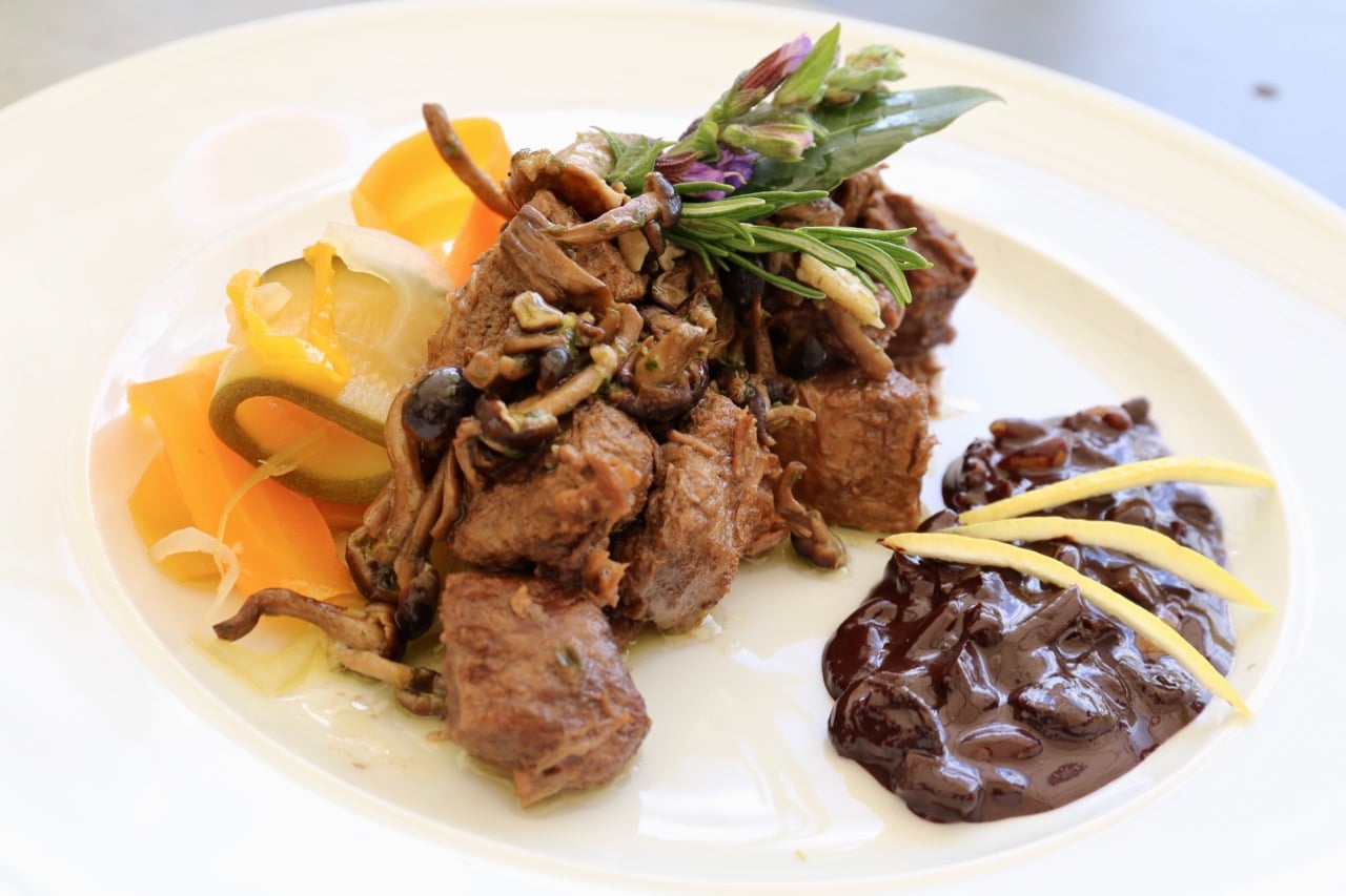 Tuscan food history buffs will enjoy sampling Wild Board Stew with Medieval Sweet and Sour Sauce.