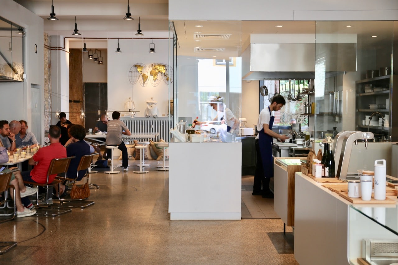 Arabica Berlin Kreuzberg is the European flagship for a popular East Asian cafe concept.