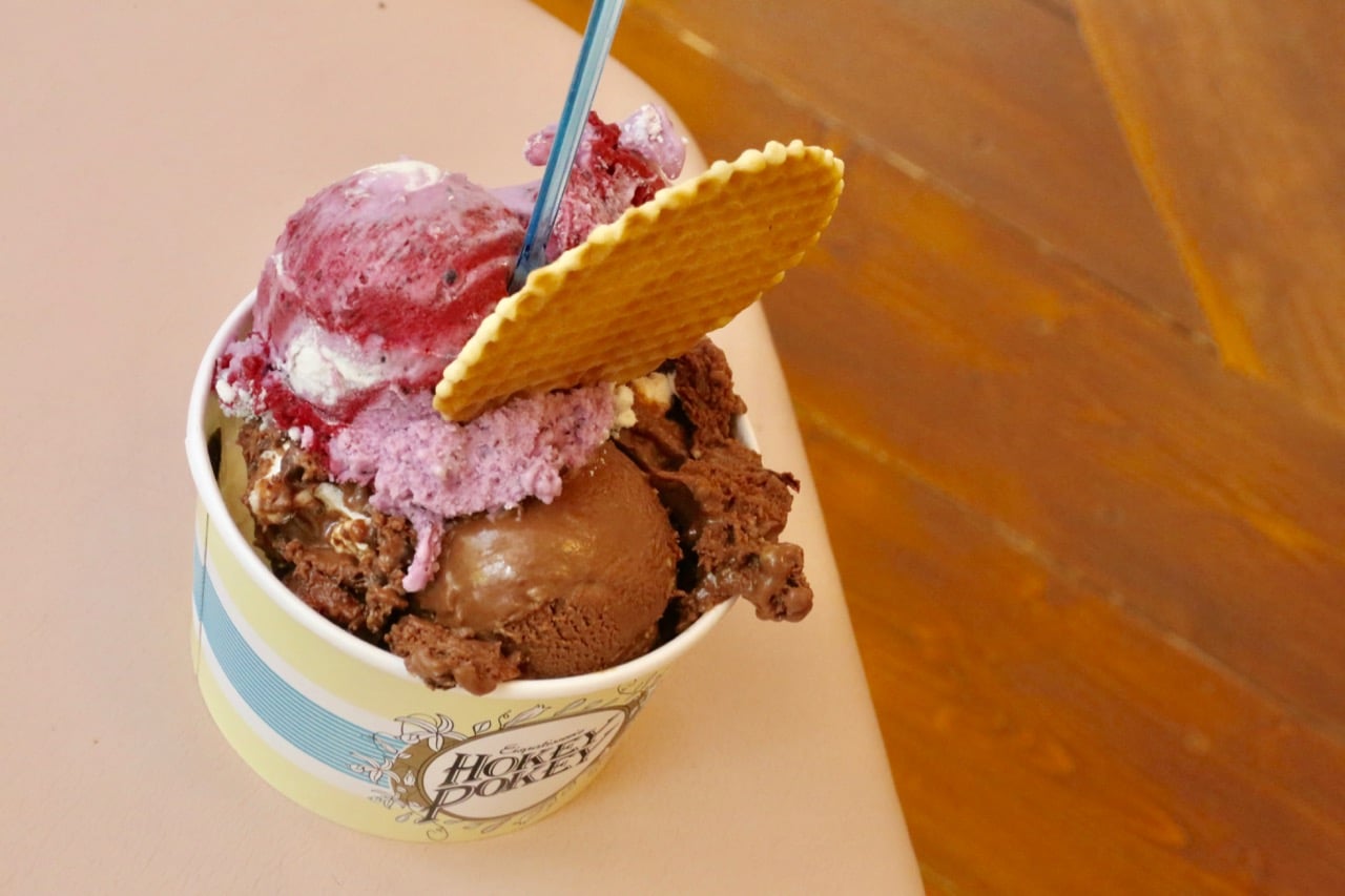 Line up at Hokey Pokey to sample Berlin's best ice cream flavours. 