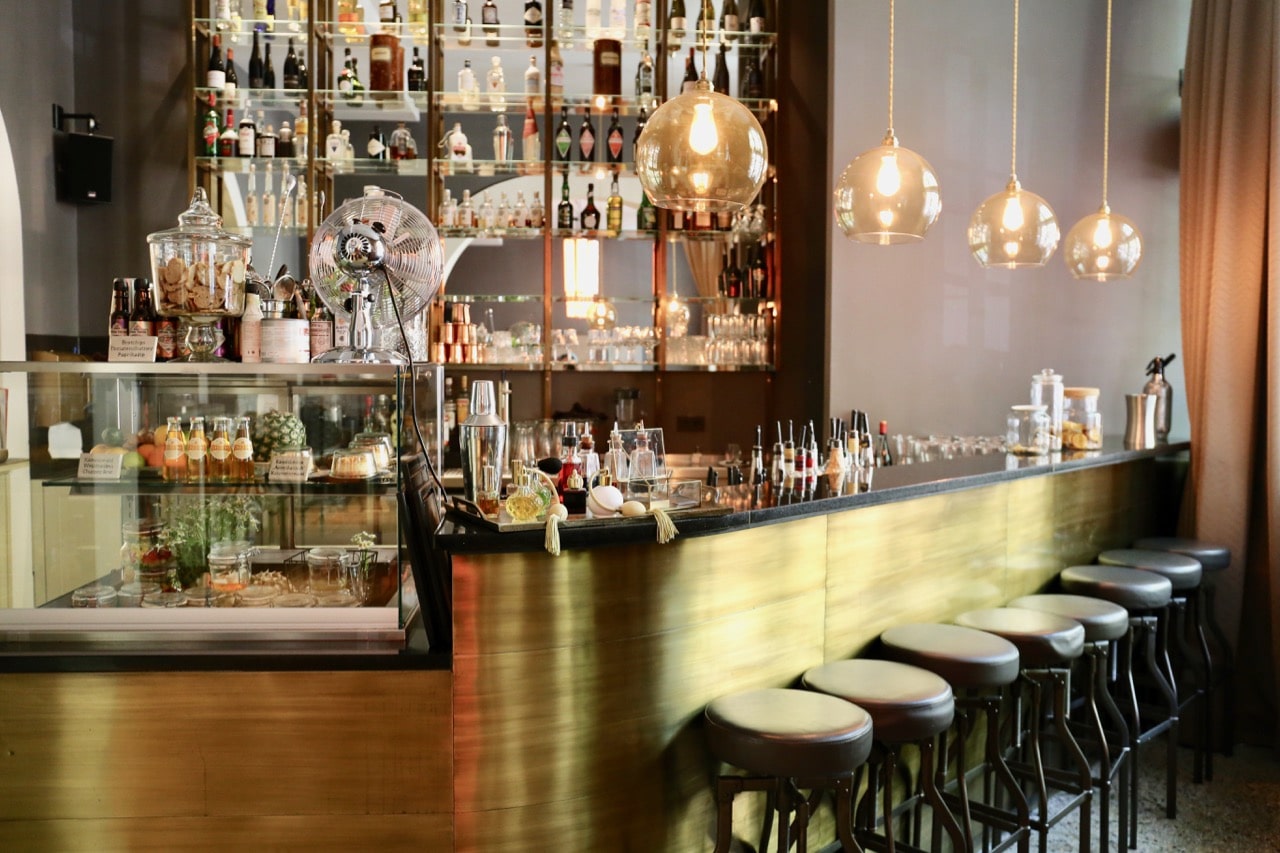 Hop up on a stool at Hotel Oderberger Berlin's bar. 