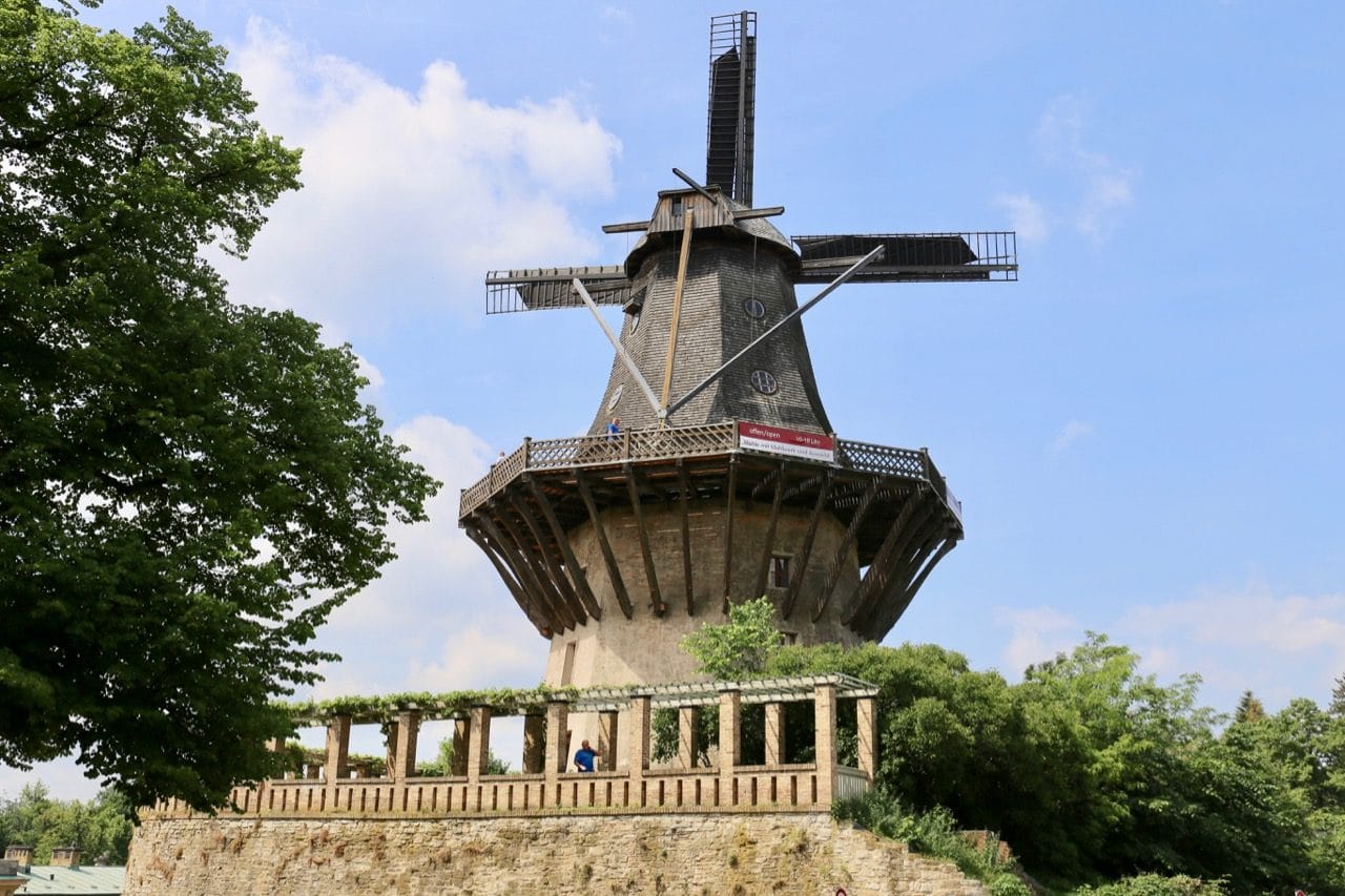 Learn about Potsdam's flour mill past at the historic windmill of Sanssouci.