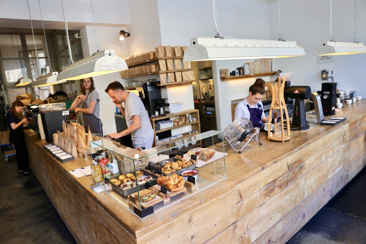 The Barn is one of Berlin's best local coffee roasters. 