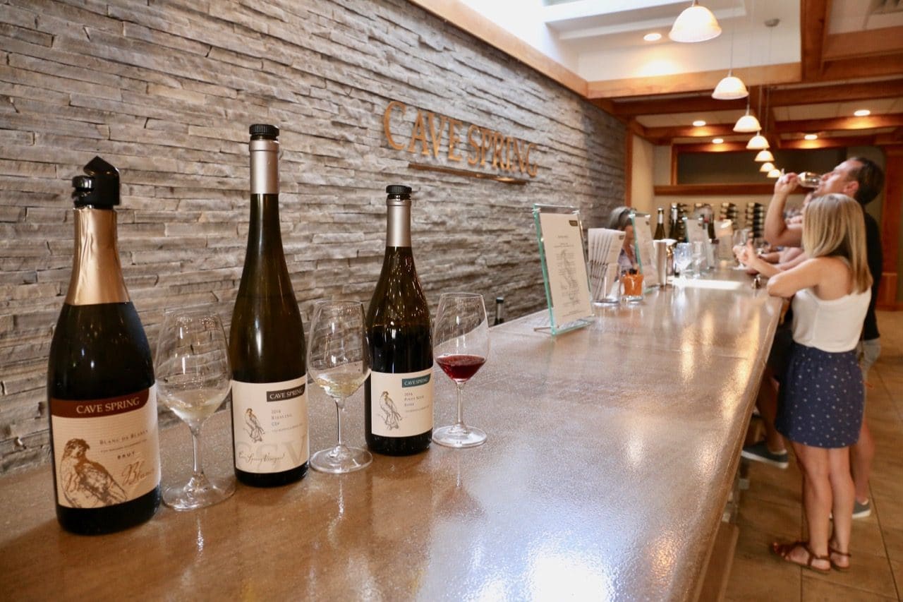 Cave Springs Cellars is famous for producing some of Ontario's best rieslings. 