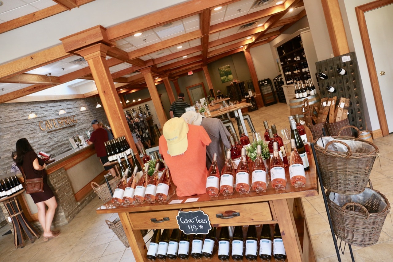 Cave Spring Cellars is located in Jordan near the Beamsville Wineries.