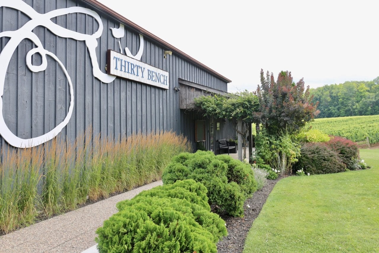Beamsville Wineries: Thirty Bench offers a tasting room, retail shop and outdoor patio.