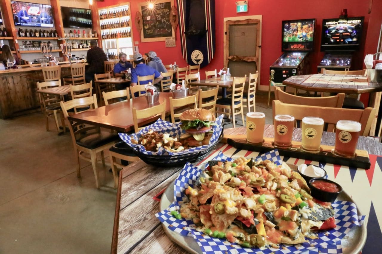 Clear Lake Brewing offers a tap room and restaurant dining room near Port Carling.