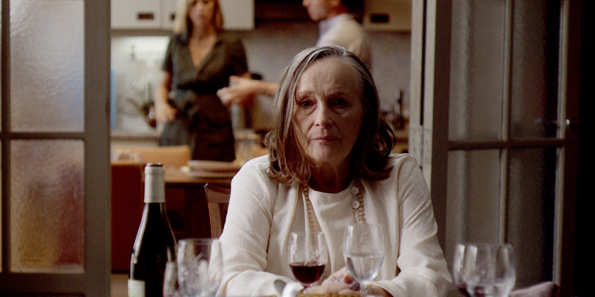 Madeleine struggles to come out as gay to her adult children in Two of Us (Deux).