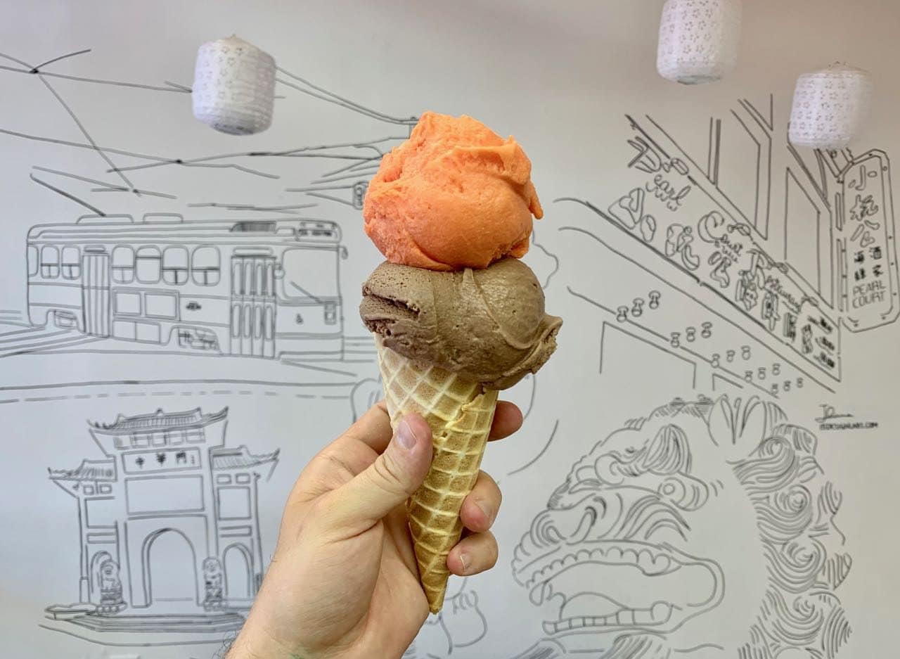 Wong's Ice Cream is a favourite in Toronto's Asian foodie community. 