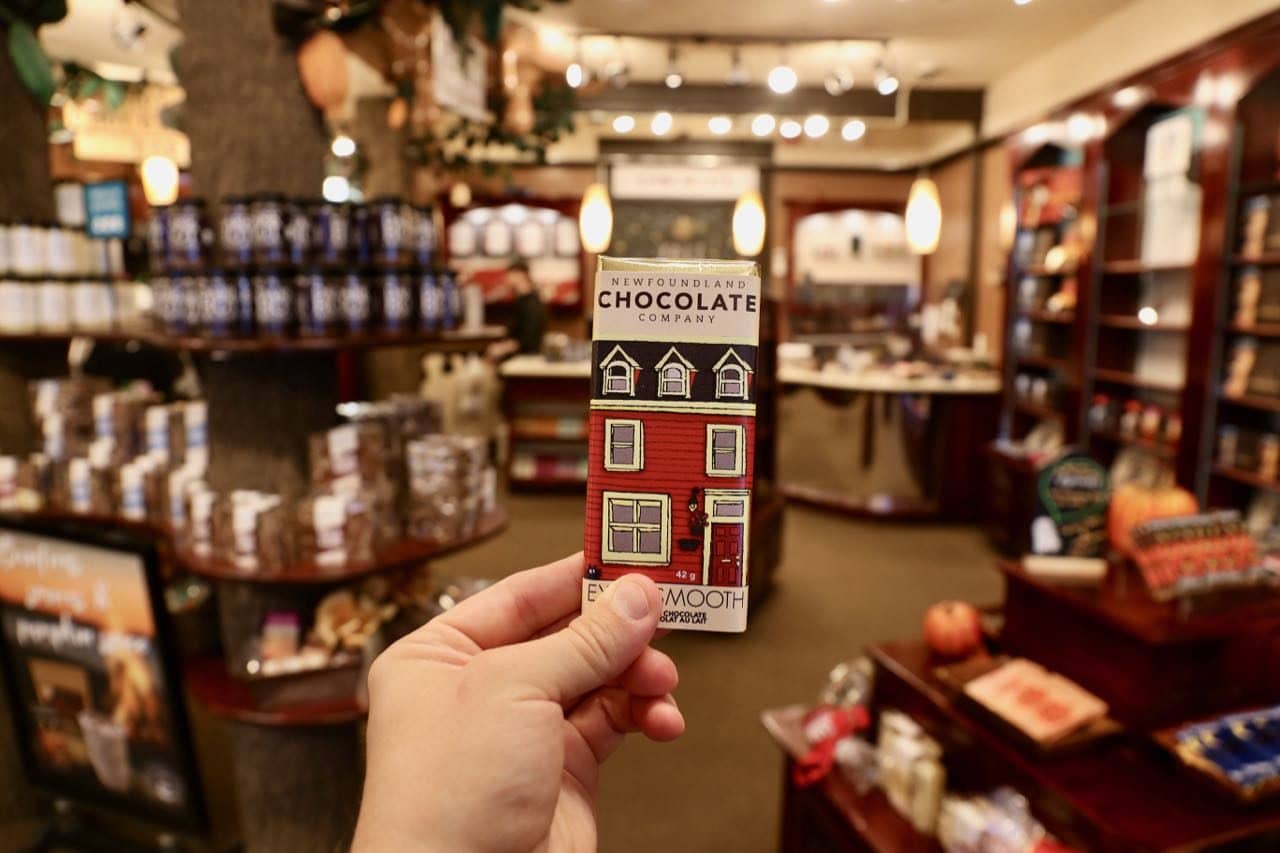 Pick up a sweet treat at Newfoundland Chocolate Company.