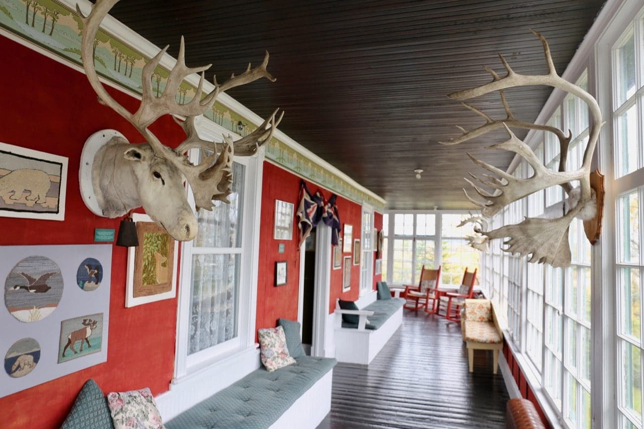 Taxidermy fans will love the quirky interior at Grenfell House Museum in St. Anthony.