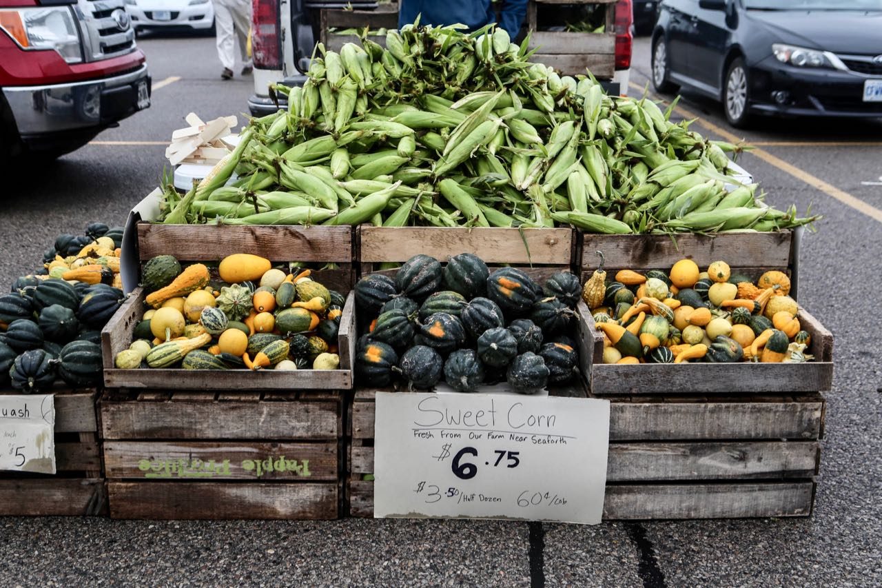 Stratford Farmers Market is a must for foodies visiting on the weekend. 