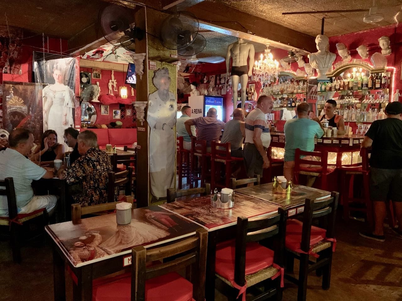 Bar Reinas is a must-visit for queer Queen Elizabeth fans.